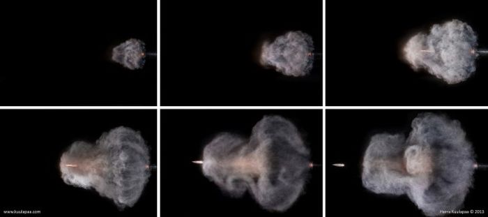 Gun Shots in Slow Motion (35 pics)