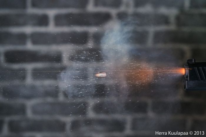 Gun Shots in Slow Motion (35 pics)