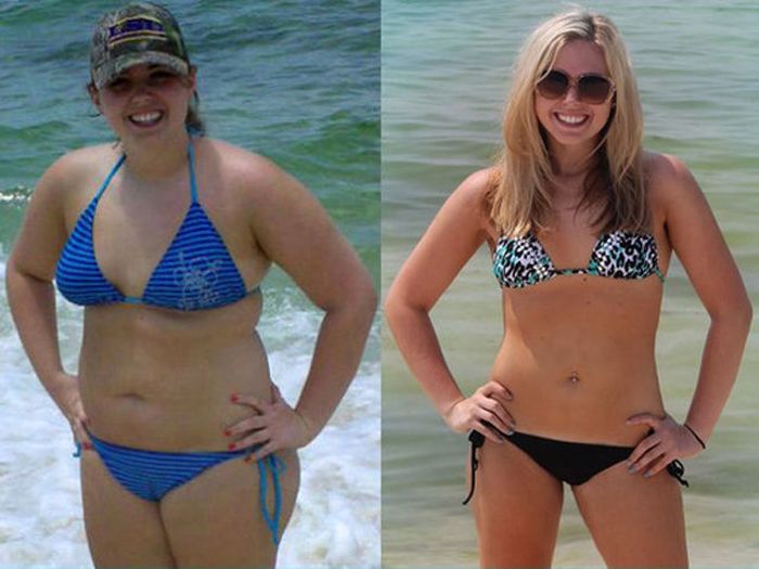 Before and After the Diet (10 pics)