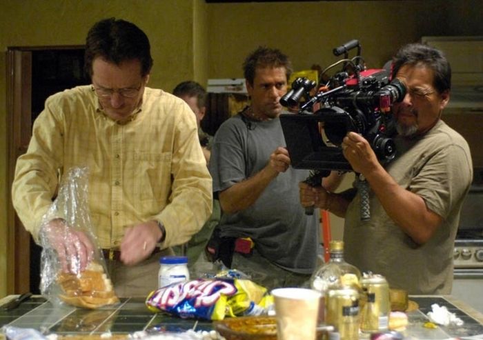 On the Set of the "Breaking Bad" (35 pics)