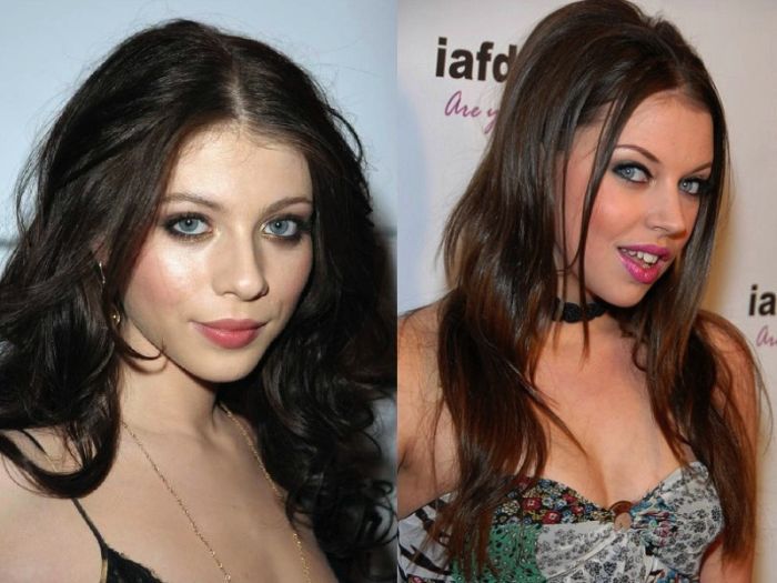 Female Celebrities And Their Pornstar Doppelgangers (22 pics)