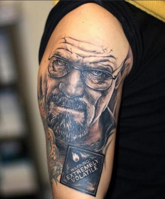 Awesome Walter White Tattoos (20 pics)