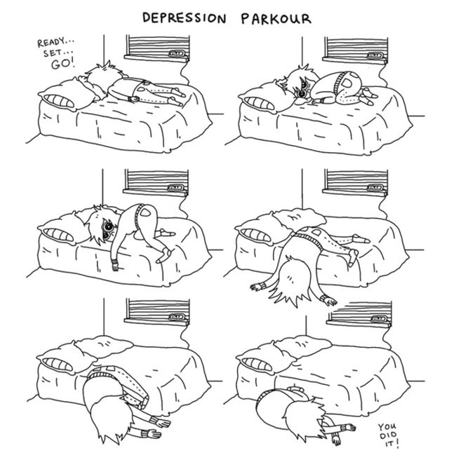 Comics About Depression (21 pics)