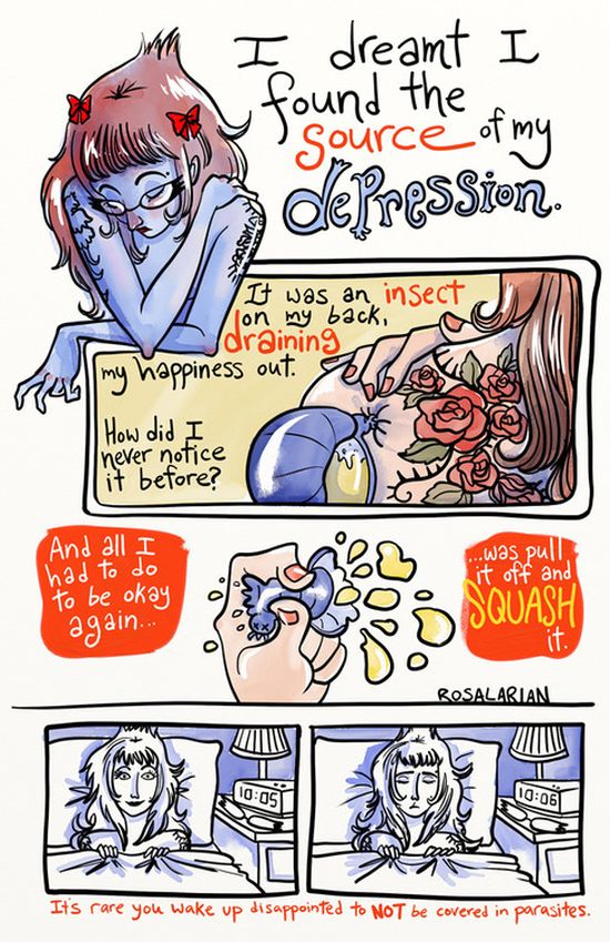 Comics About Depression (21 pics)