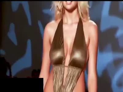 The Holy Wiggle Grail: 10 hours of Kate Upton's boobs bounce on the  catwalk.