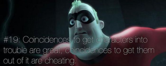 Pixar’s Rules of Storytelling (23 pics)