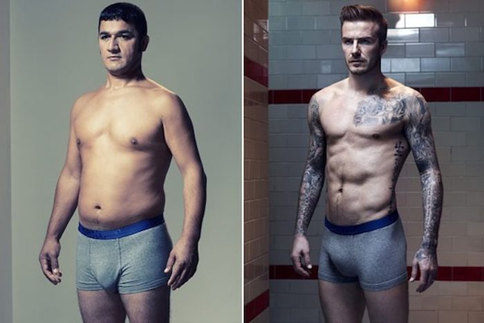 How Ordinary Men Would Look in Underwear Ads (5 pics)