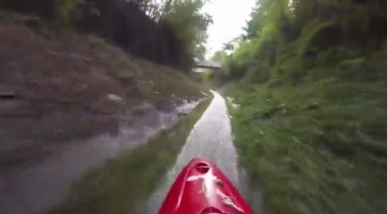 Kayak Downhill