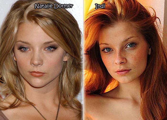 Female Celebrities And Their Pornstar Doppelgangers. Part 3 (21 pics)