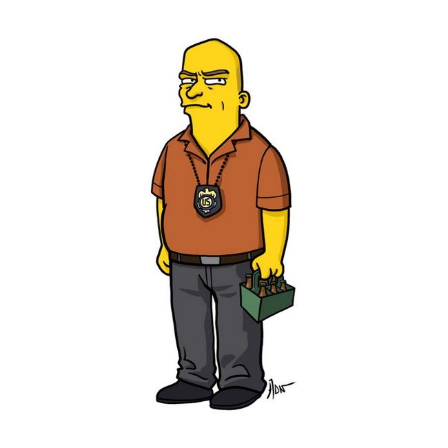Breaking Bad Characters Get Simpsonized (13 pics)