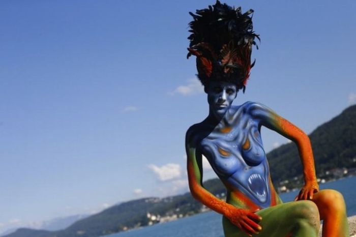 World Body Painting Festival in Austria (32 pics)