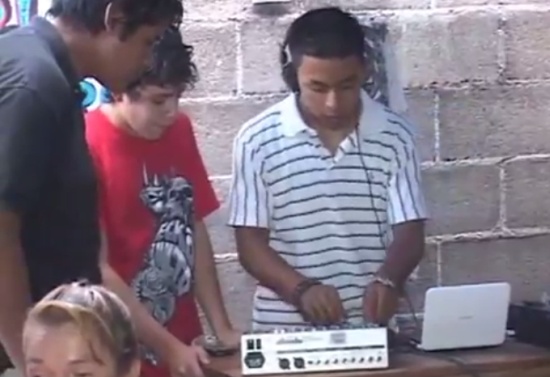 Playing on DJ Mixer Like a Boss