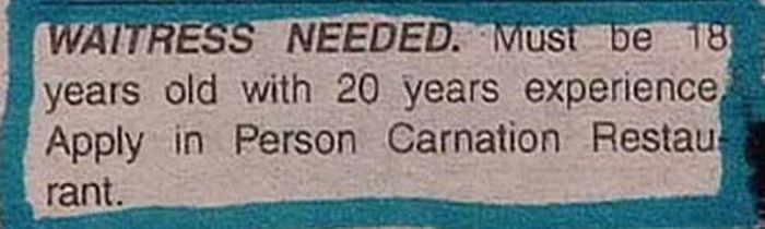 Funny Now Hiring Ads (25 pics)