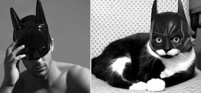 Hot Men And Their Feline Counterparts. Part 2 (26 pics)