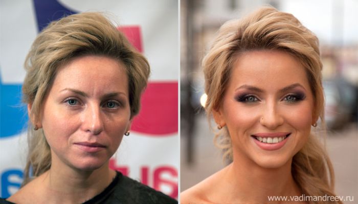 Russian Girls Before and After Makeup (20 pics)