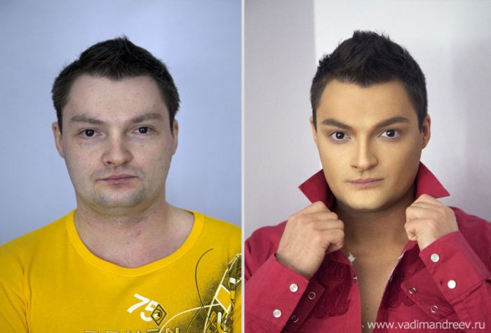 Russian Girls Before and After Makeup (20 pics)