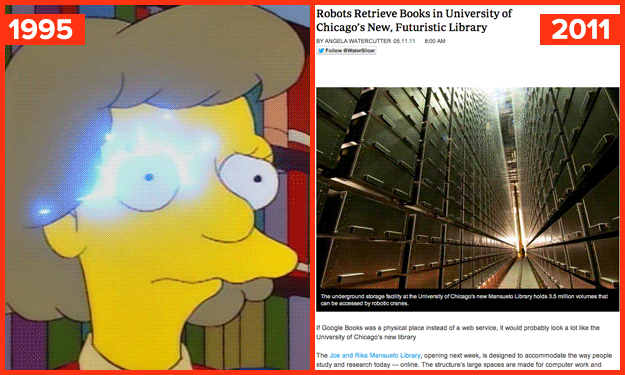 Future Predictions That “The Simpsons” Got Right (21 gifs)