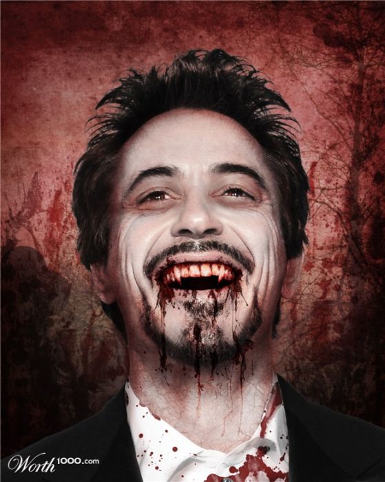 If Celebrities Were Vampires (44 pics)