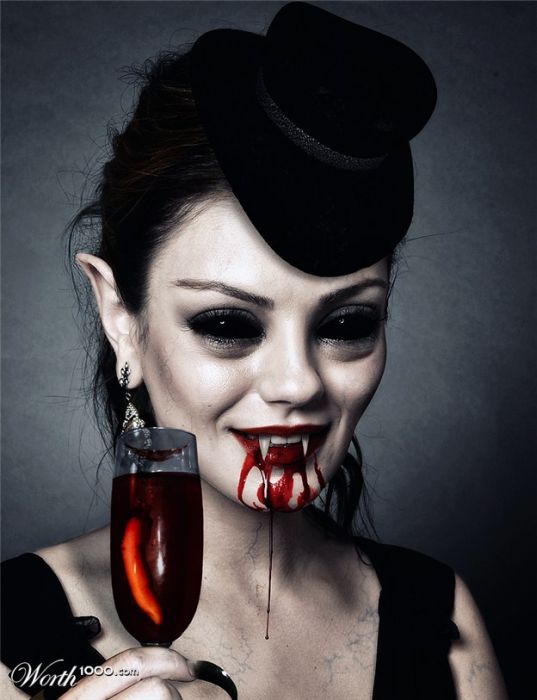 If Celebrities Were Vampires (44 pics)