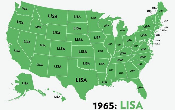 The Most Popular Baby Names for Girls in the USA (53 pics)