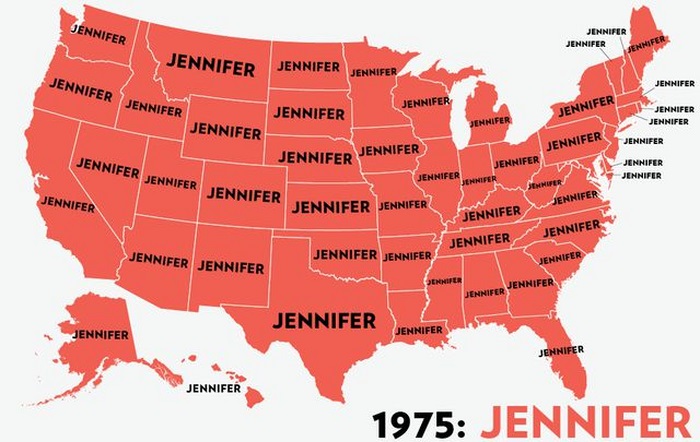 The Most Popular Baby Names for Girls in the USA (53 pics)