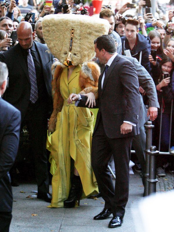 Lady Gaga as a Chicken Nugget (3 pics)