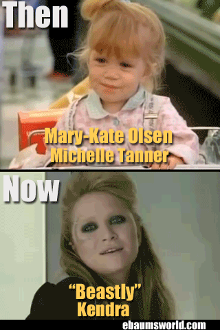 Full House Stars Then and Now (10 gifs)