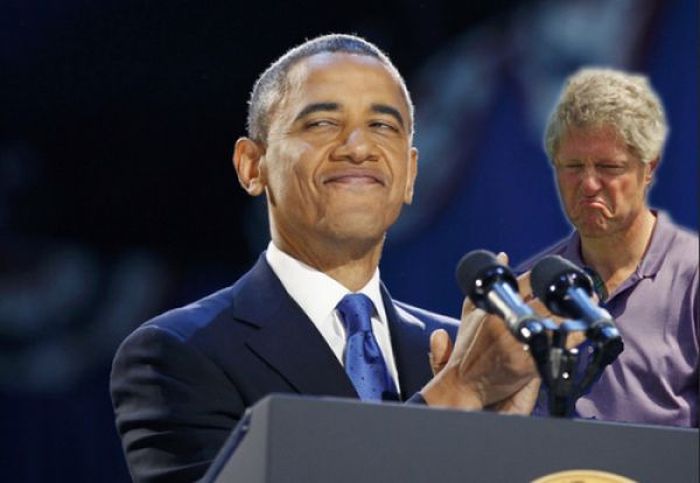 Displeased Bill Clinton Meme (31 pics)