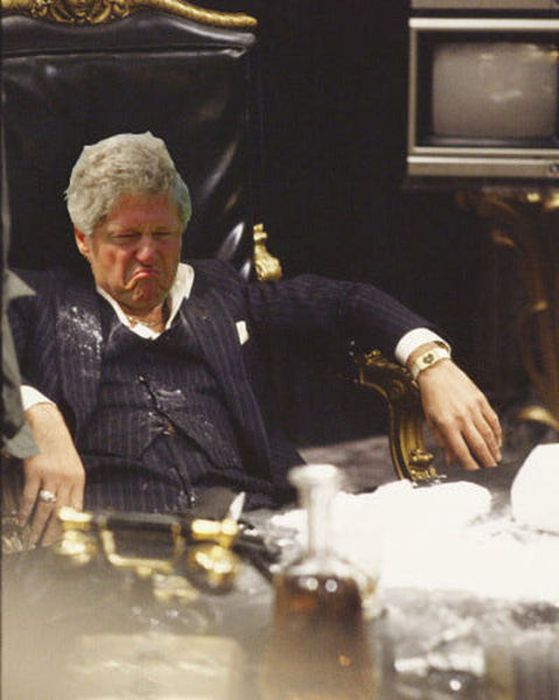 Displeased Bill Clinton Meme (31 pics)