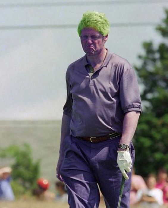 Displeased Bill Clinton Meme (31 pics)