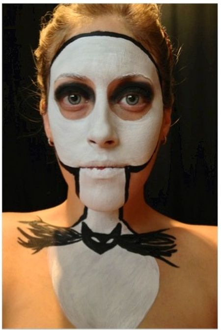 Jack Skellington Makeup (6 pics)