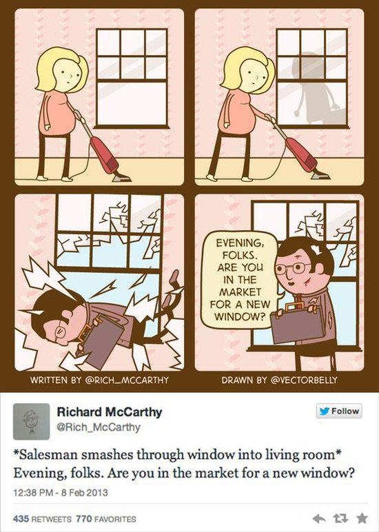 Twitter: The Comic (21 pics)