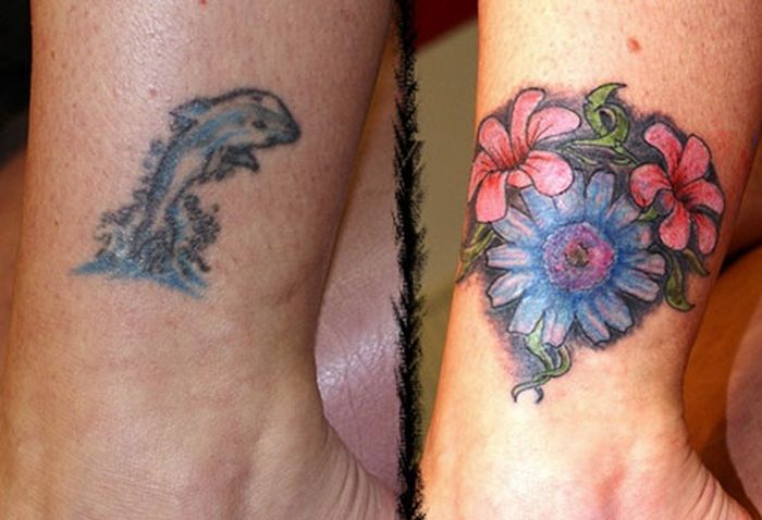 The Best Cover-up Tattoos (20 pics)