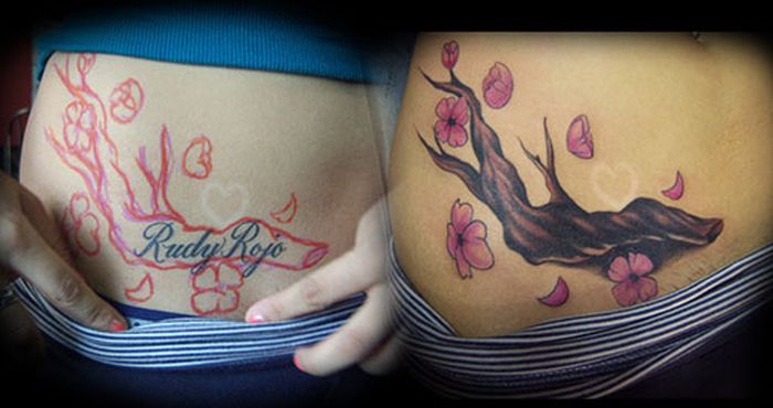 The Best Cover-up Tattoos (20 pics)