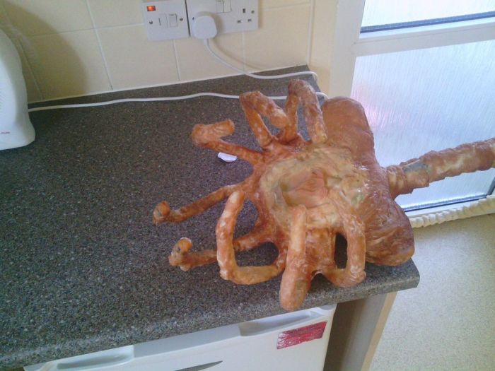 DIY Facehugger (16 pics)