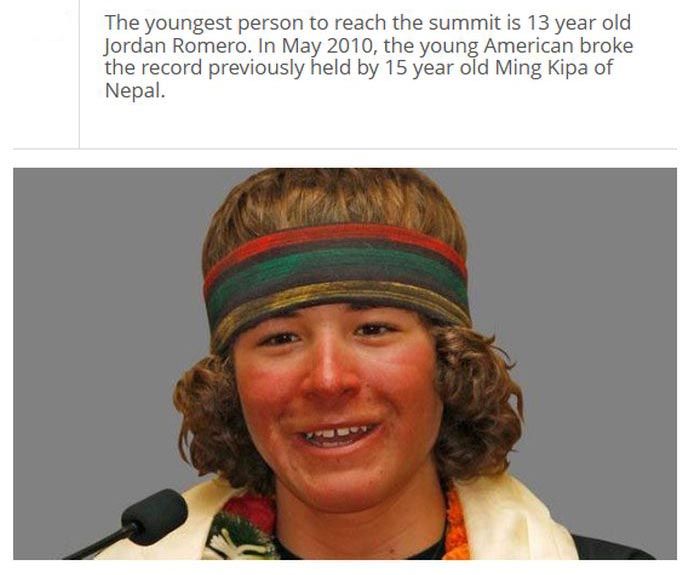 Facts about Mount Everest (25 pics)