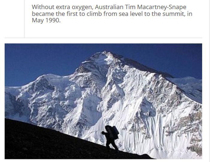 Facts about Mount Everest (25 pics)