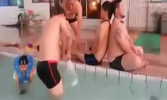 Weird Trick in the Swimming Pool