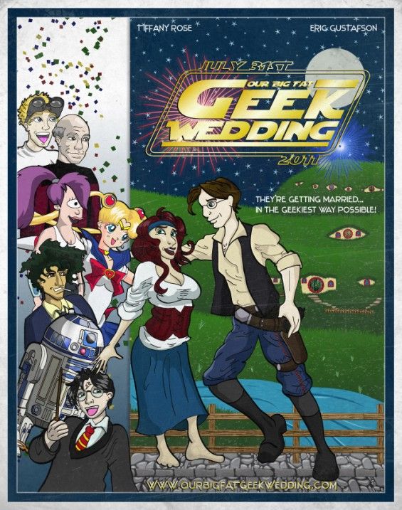 Geeky Wedding Invitations (19 pics)