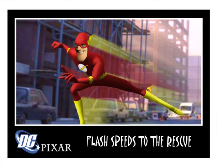 Pixar Meats Marvel and DC (50 pics)