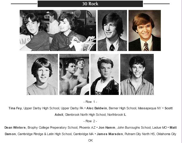 Yearbook Photos of TV Stars Together (20 pics)