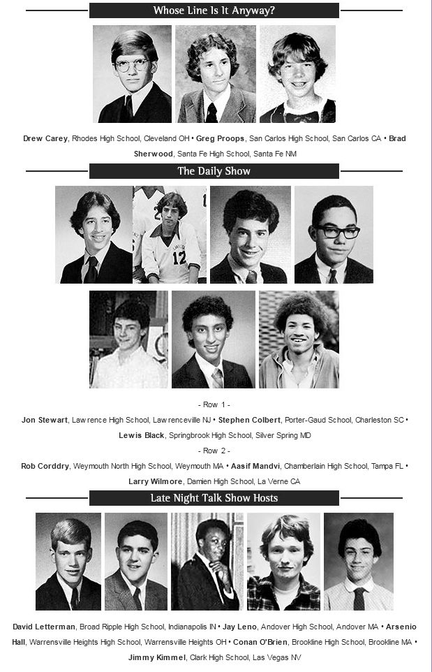 Yearbook Photos of TV Stars Together (20 pics)