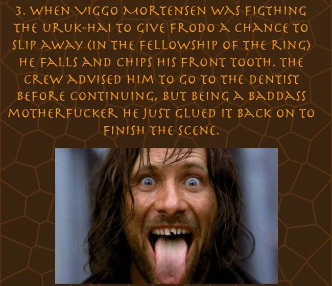 Lord of The Rings Facts (8 pics)