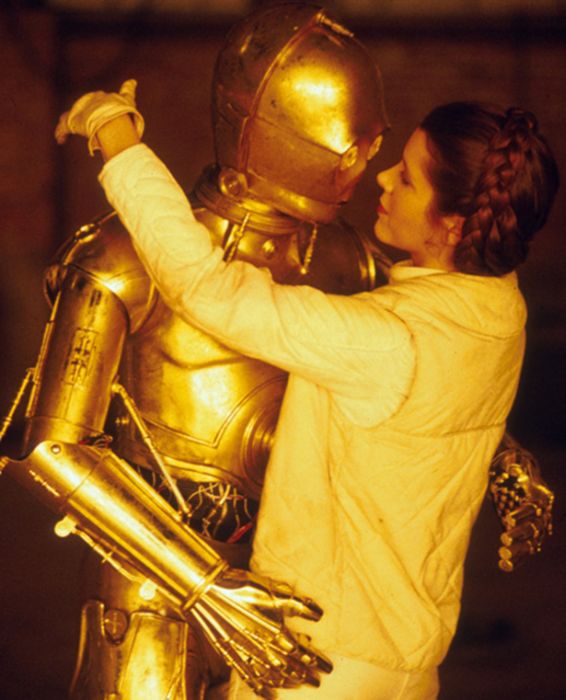 On the Set of the Star Wars Movies (50 pics)