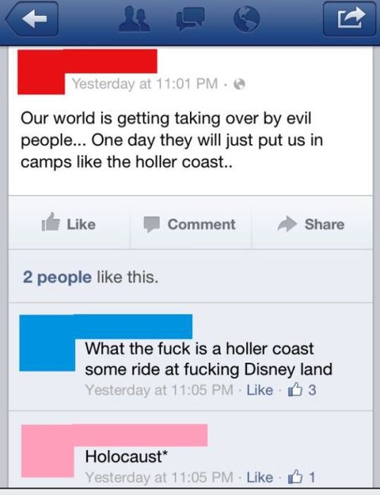 Stupid Posts on Facebook. Part 4 (44 pics)