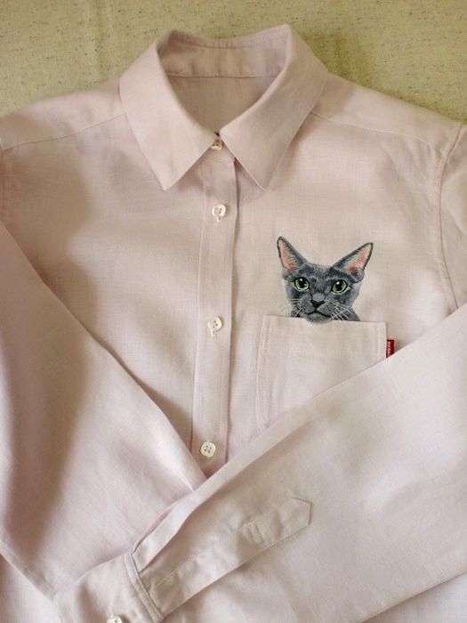 Shirts with Cats (38 pics)