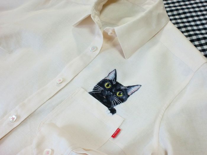 Shirts with Cats (38 pics)