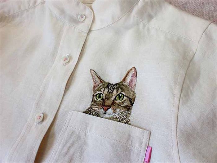 Shirts with Cats (38 pics)