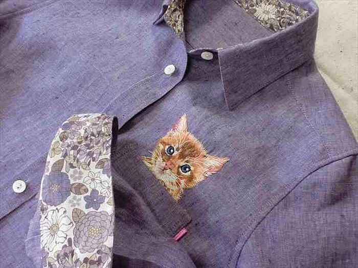 Shirts with Cats (38 pics)