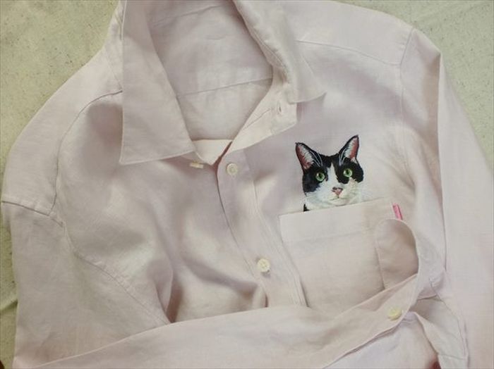 Shirts with Cats (38 pics)